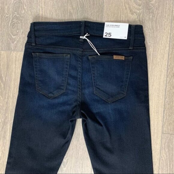 Revolve Joe's Jeans Women's Icon Skinny Ankle Jeans Mid Rise Denim Dark Wash - Picture 13 of 15